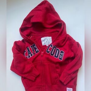 Cuffy’s Cape Cod Red hoodie